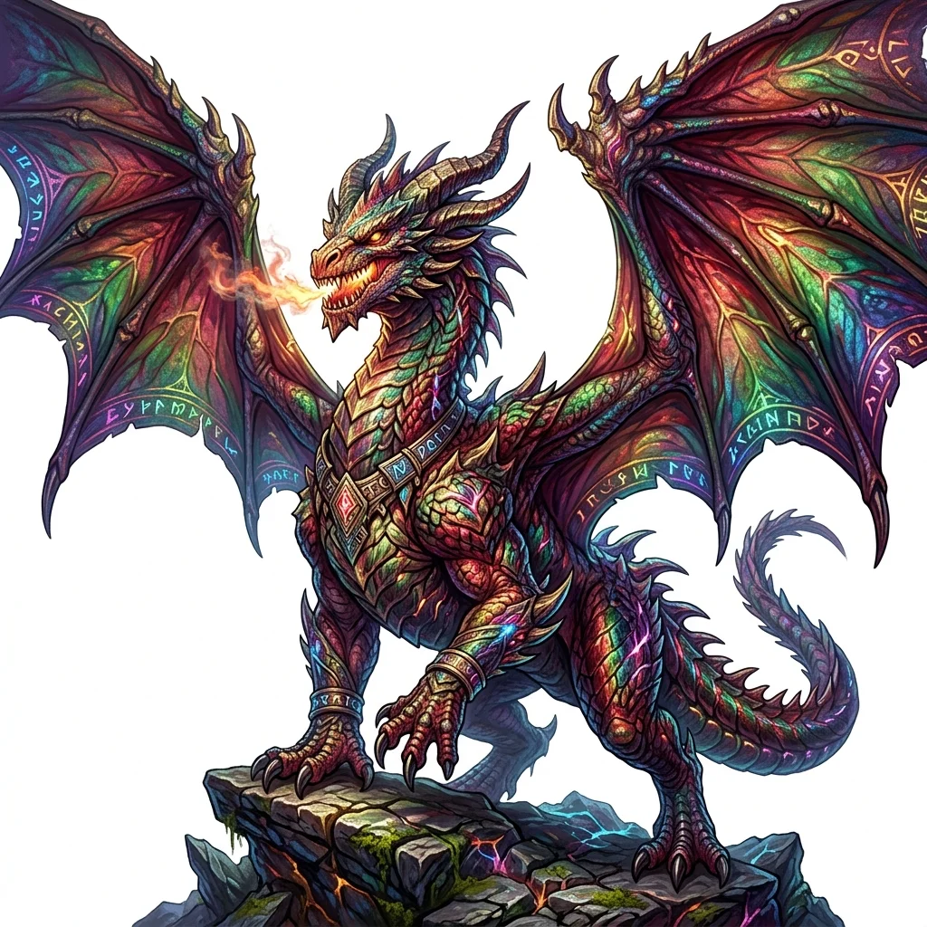 Dragon Ancien - Monstre  Daggerheart SRD Tier 4 | Bestiaire JDR